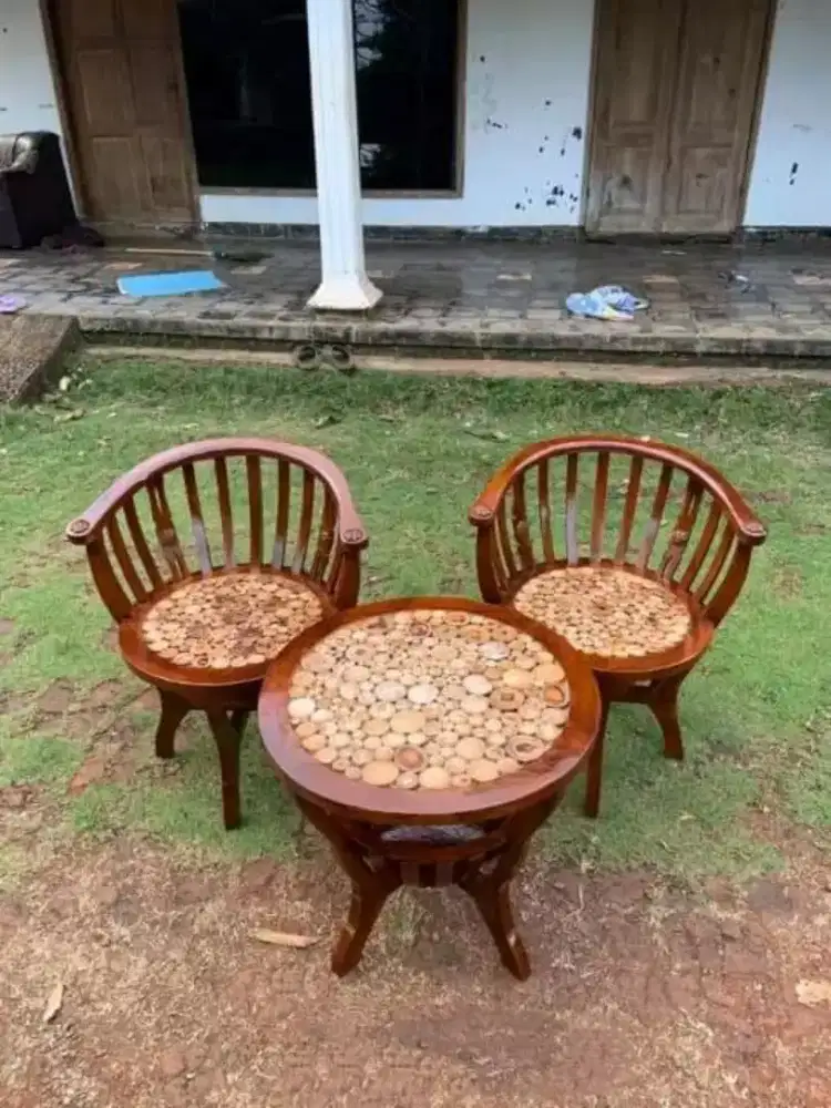 kursi teras Jati Jepara