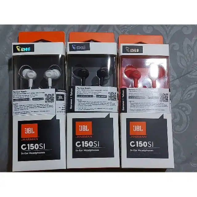 Earphone 2025 jbl c150si