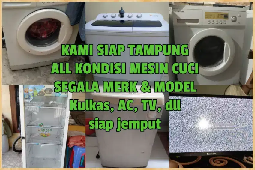 Dibeli Terus Kulkas dan Barang Bekas Hidup dan Mati Siap Jemput