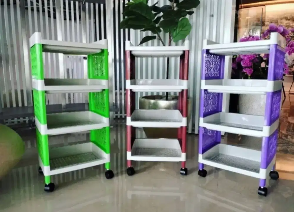 Rak Portable 4 Susun Serbaguna