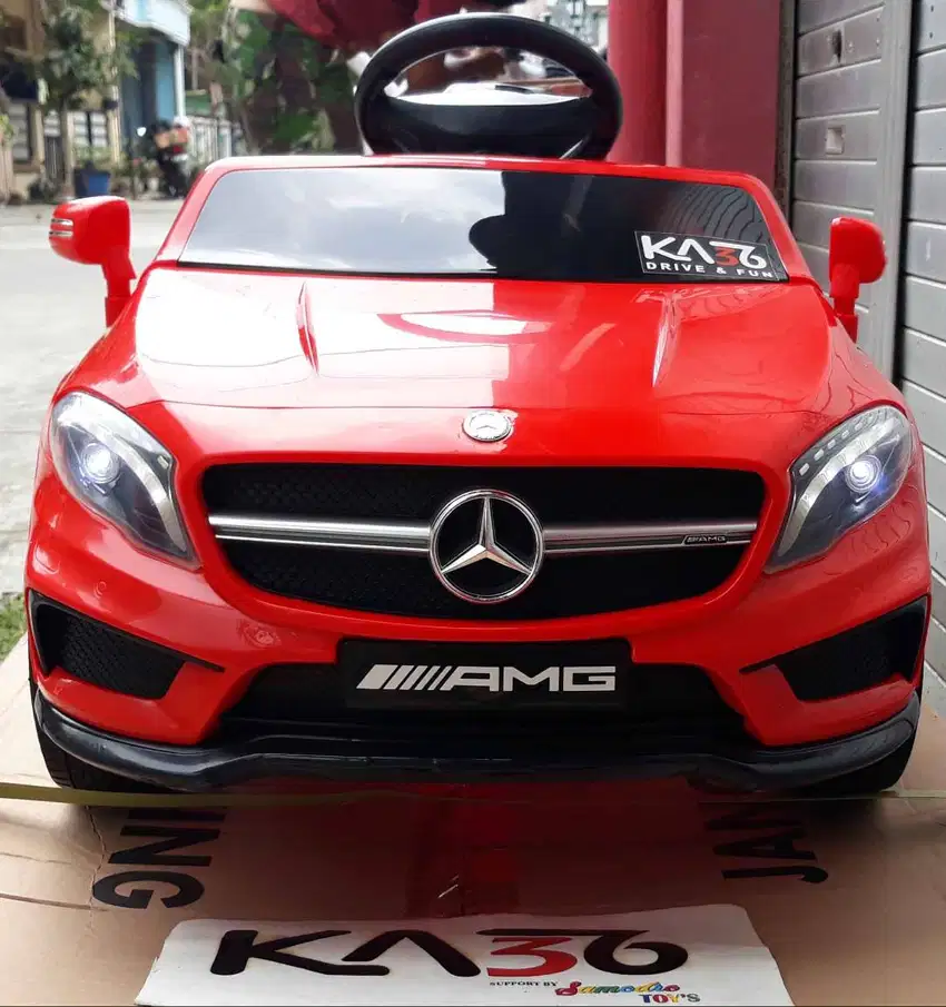 Mainan Mobil Aki Anak Unikid UK 773 Mercedes GLA 45 AMG ( LISENSI )