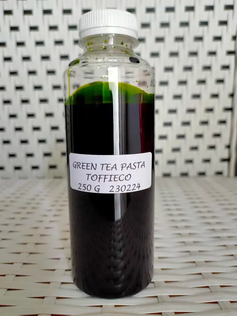 Perisa dan pewarna Toffieco green tea teh hijau 250 g