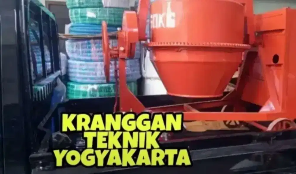 (KRANGGAN TEKNIK)molen cor semen concrete mixer semen beton