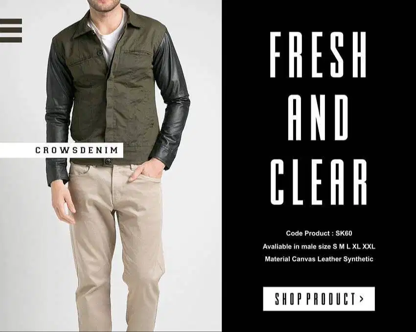 Jaket  Comby Green Black Army Style - SK60