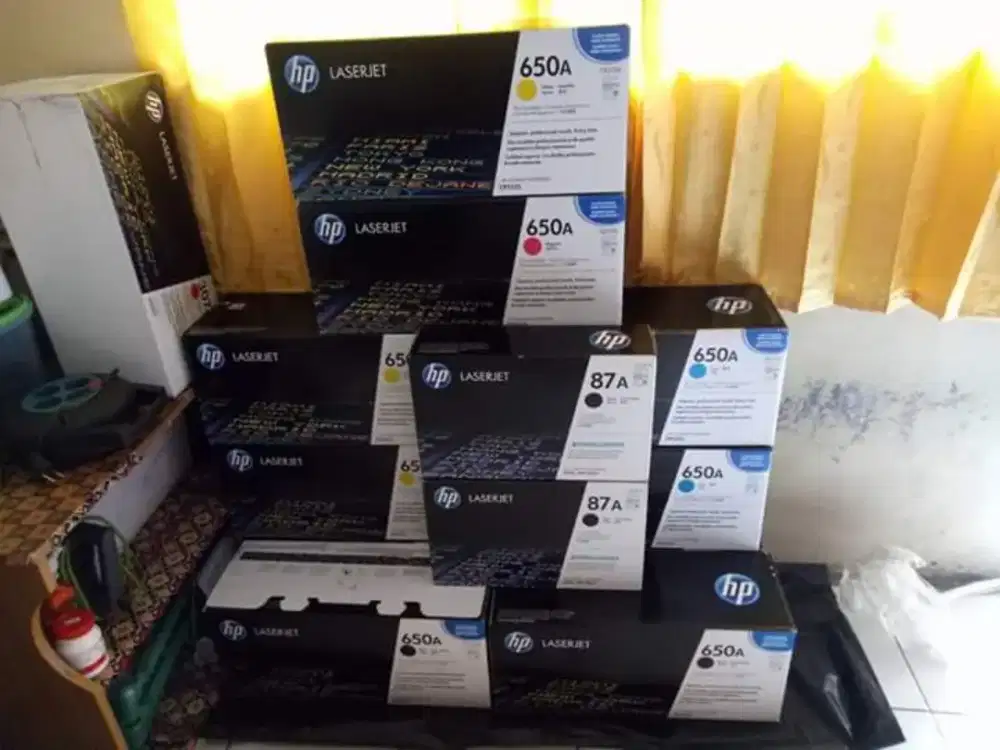 Terima tinta catridge printer 650A