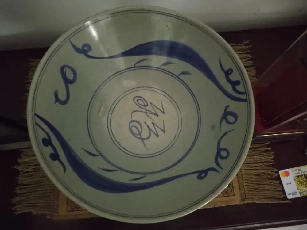 Mangkok 33 Berukuran Besar Barang Lama Antik Dapat Dari Sungai. Nego