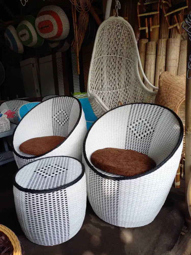 Kursi Teras Rotan