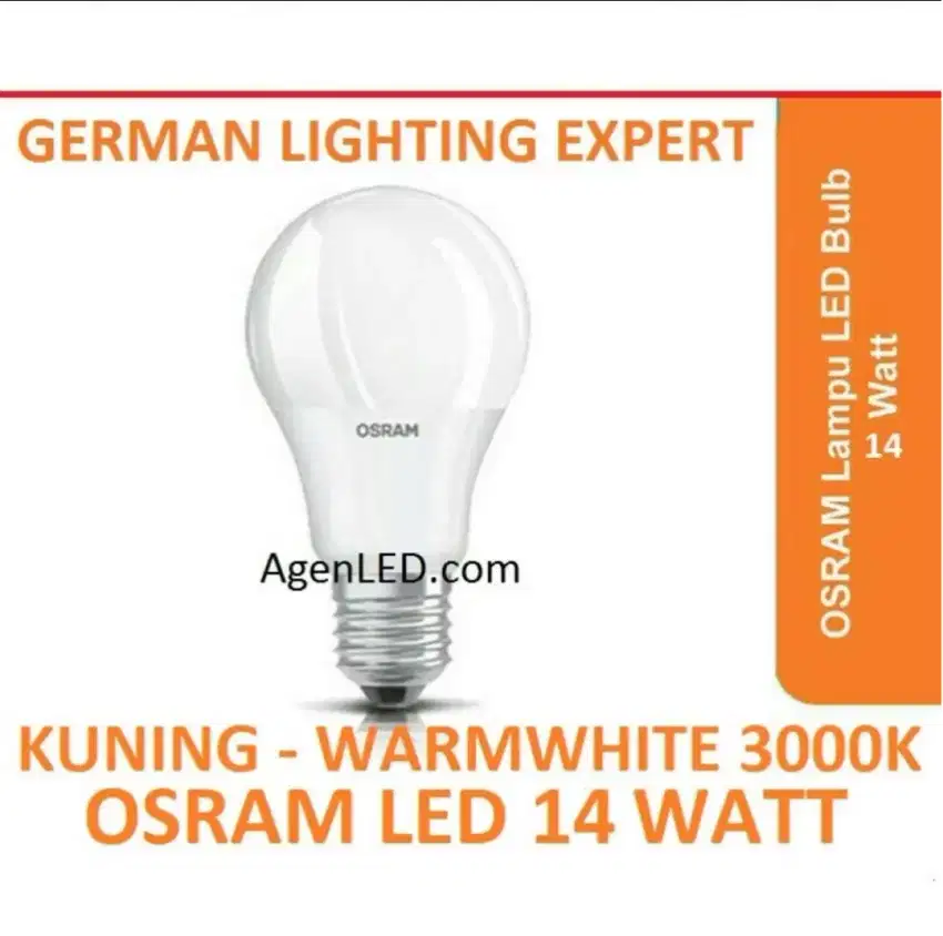 Lampu OSRAM Led 14Watt Warmwhite