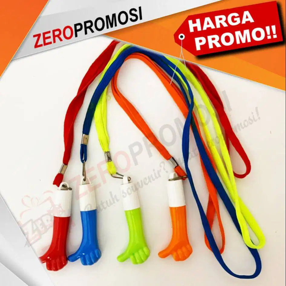 Souvenir Pulpen Unik - Pen Tali Jempol Custom