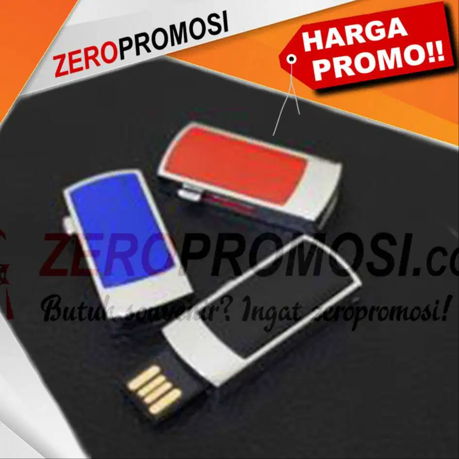 Flashdisk Promosi Mini Metal Slider - FDMT21