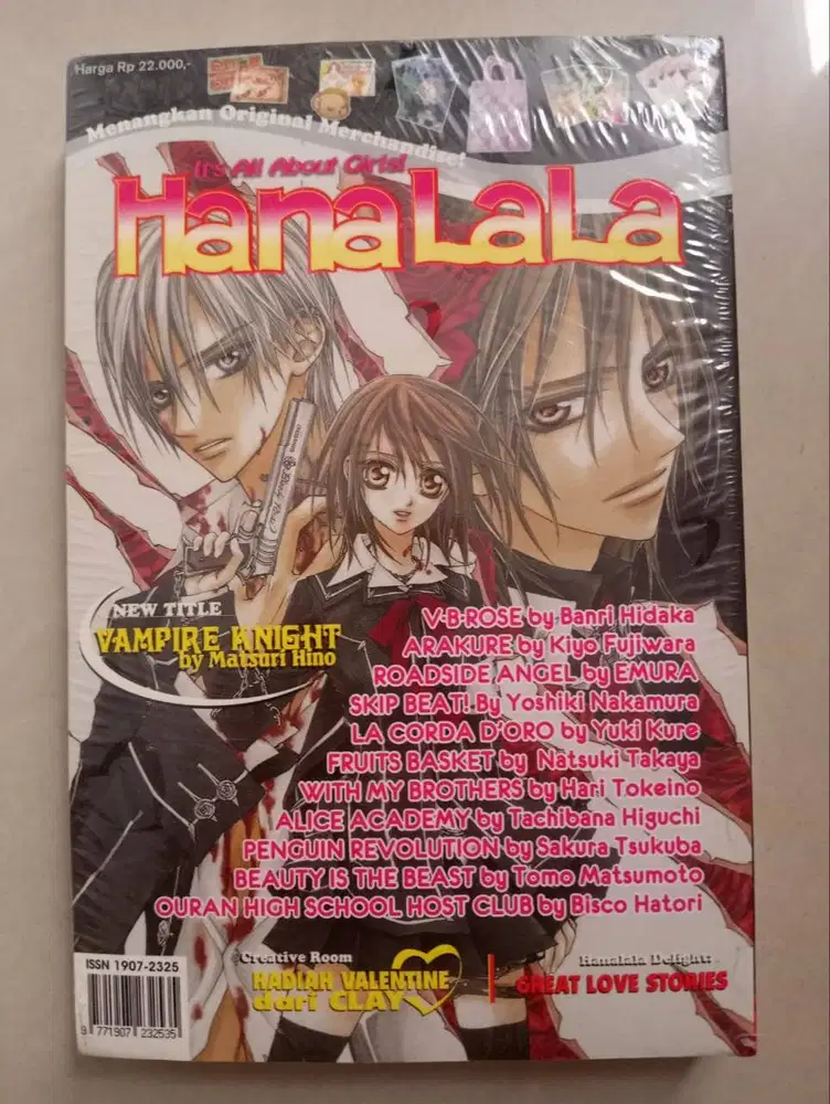 Komik Hanalala masih segel