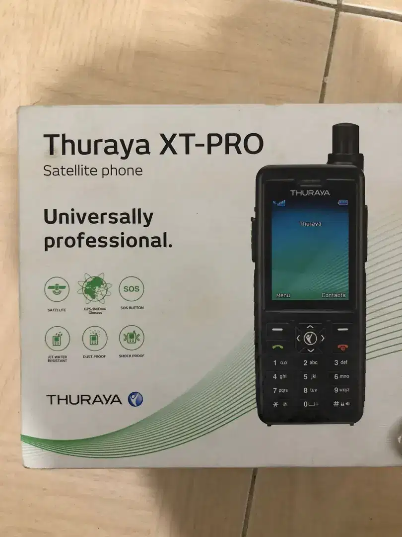 Thuraya Xt Pro bekas komplit Mulus