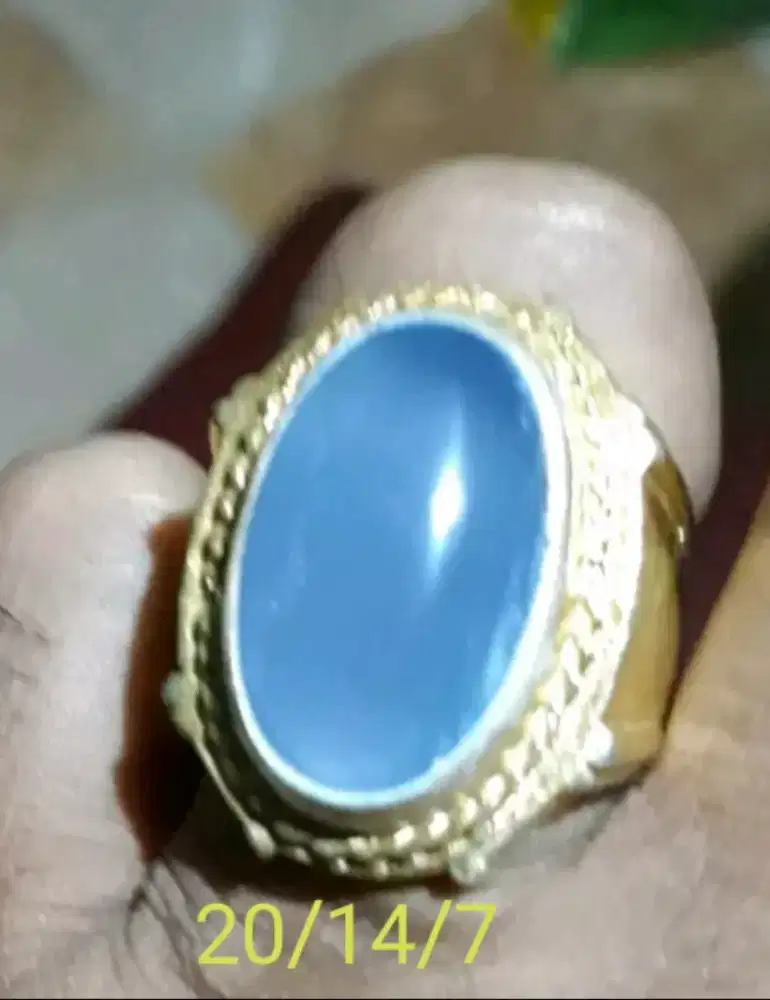 batu akik biru langit baturaja