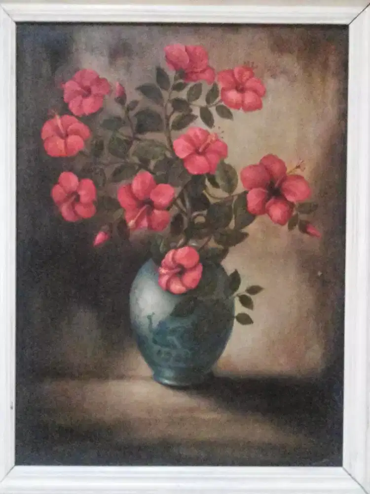 Lukisan bunga Dullah