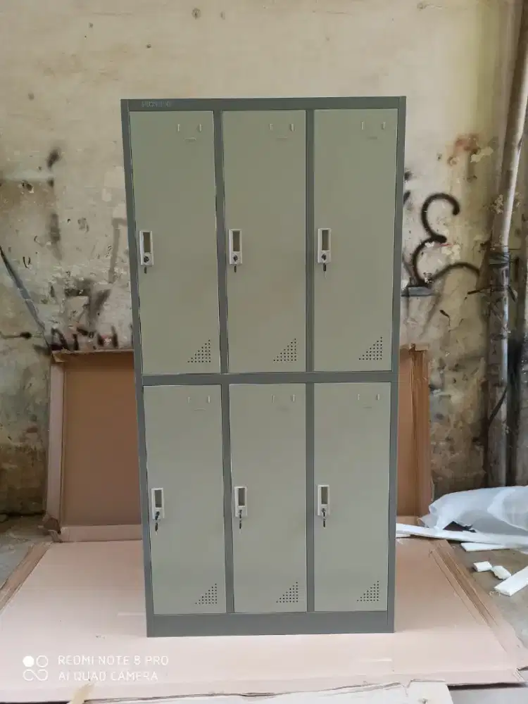Lemari Besi 6 Pintu / Locker 6 Pintu/ Loker 6 Pintu/ Filing Cabinet 22