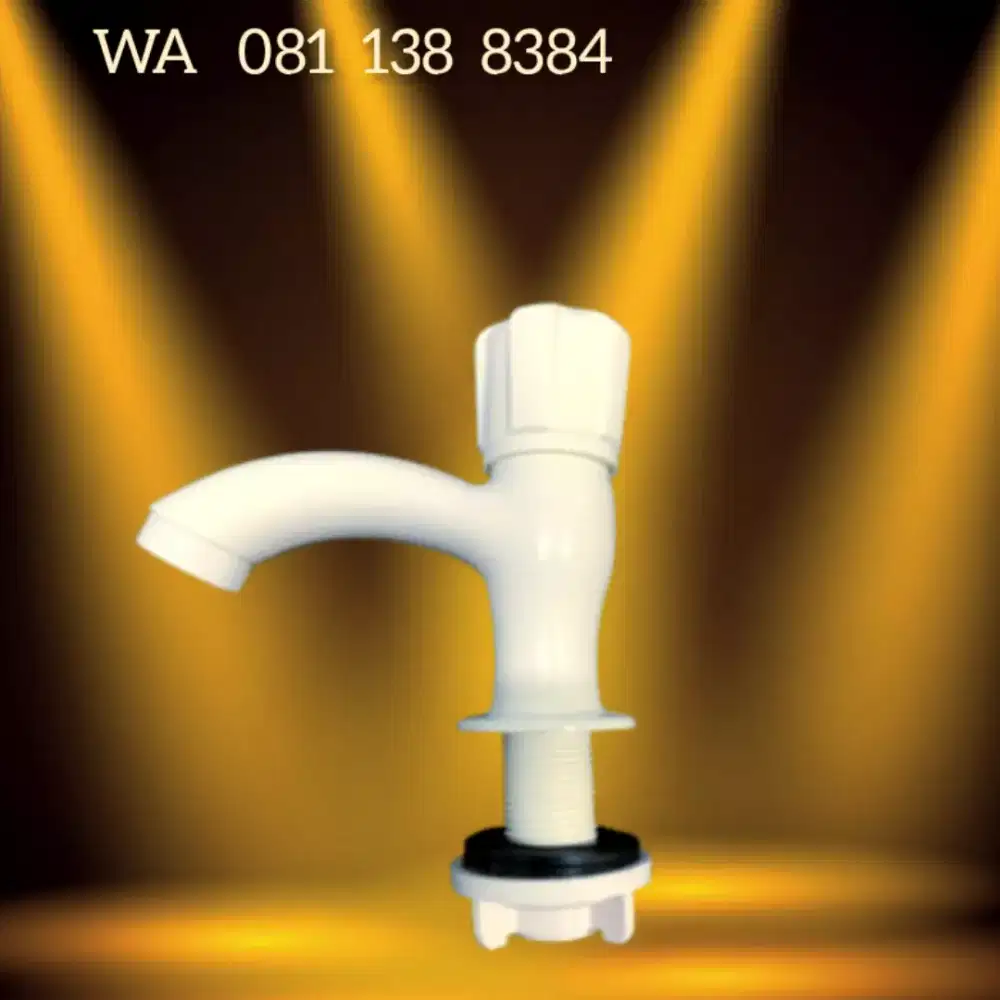 Keran / Kran Drat Derat Bawah Wastafel 1/2 Inch Barang Impor