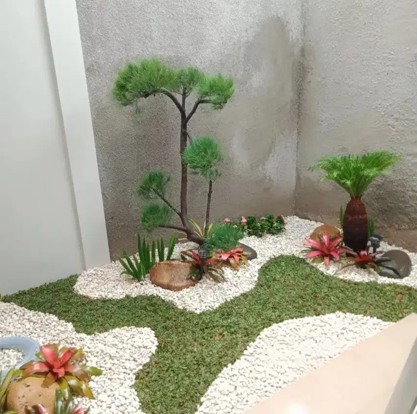 Jasa pembuatan taman kering - taman kering jepang