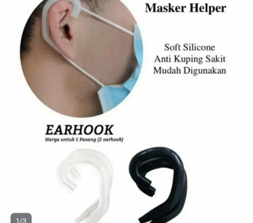 karet silicon telinga