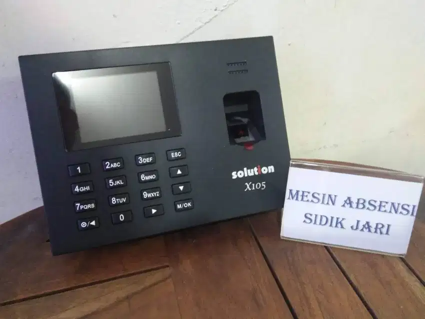 ABSENSI SIDIK JARI - FINGER PRINT SOLUTION X105, AFTERSALE TERJAMIN