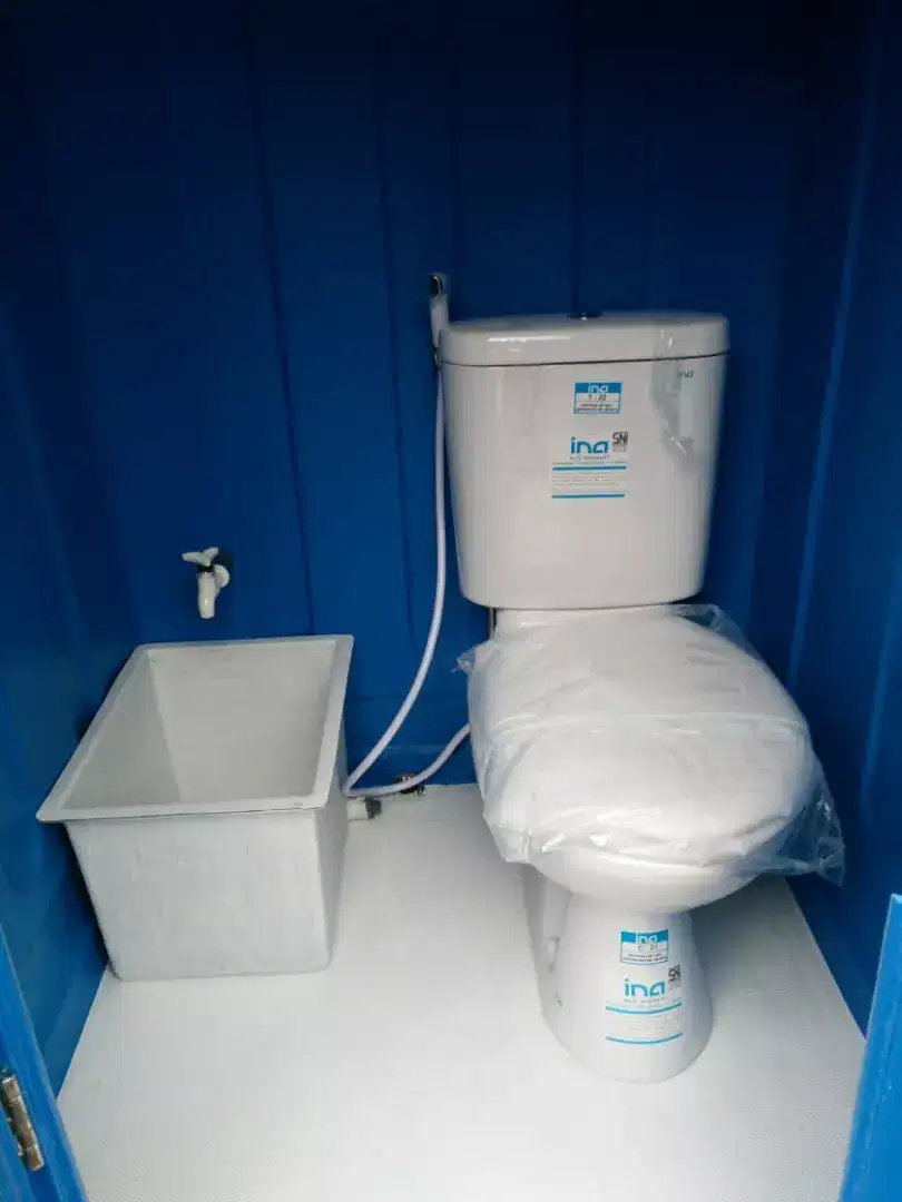 Toilet portabel bahan fiber