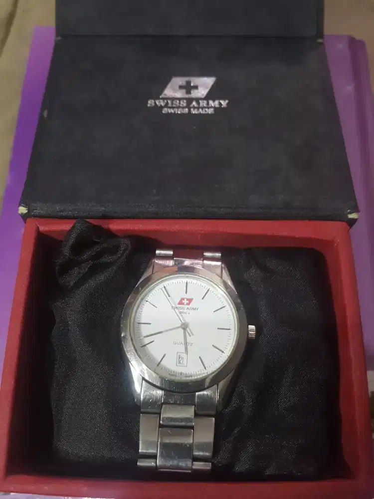 Jam Tangan Swiss Army dhc+ quartz Original Swiss Made ETA