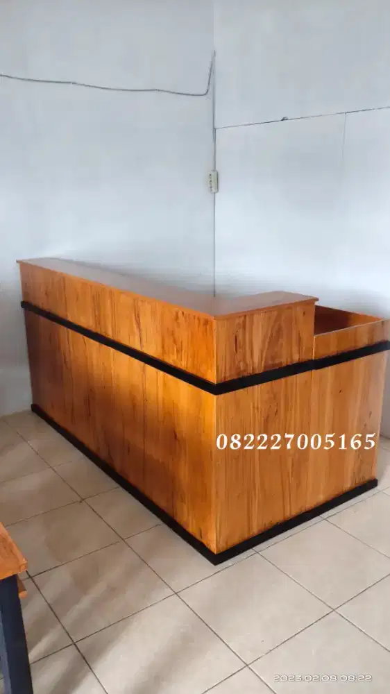 Meja bar meja resepsionis meja kasir