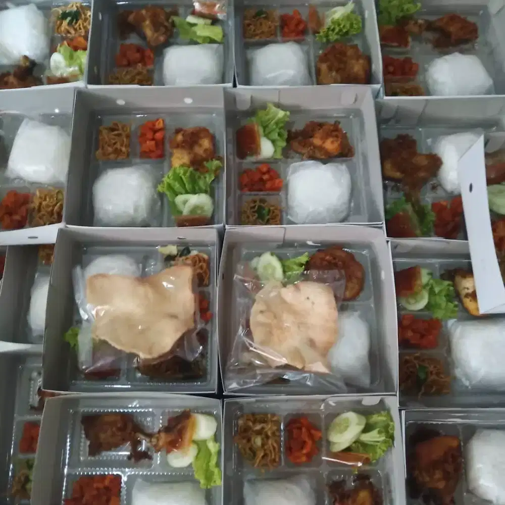 Paket Nasi box / nasi kotak siap antar jakarta bekasi Ayam Bakar