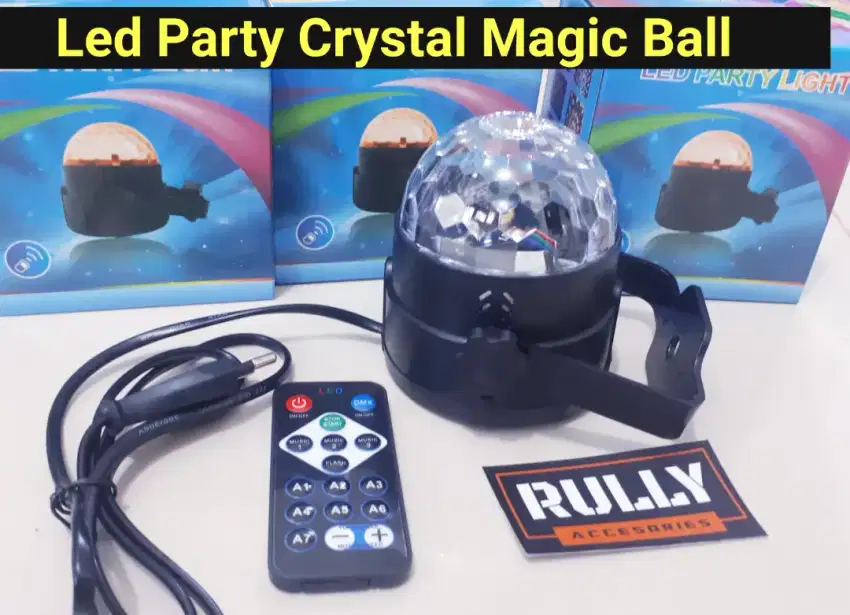 Lampu Disko Disco Lampu Party Bagig Ball + remot