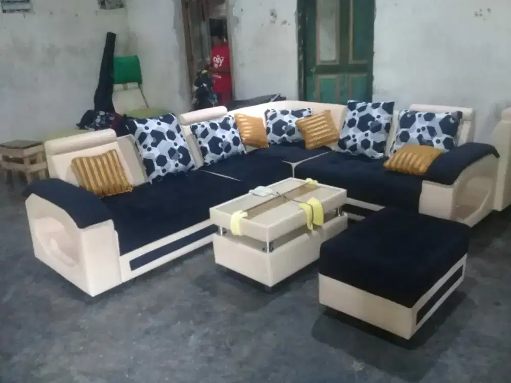Sofa meja dan kursi