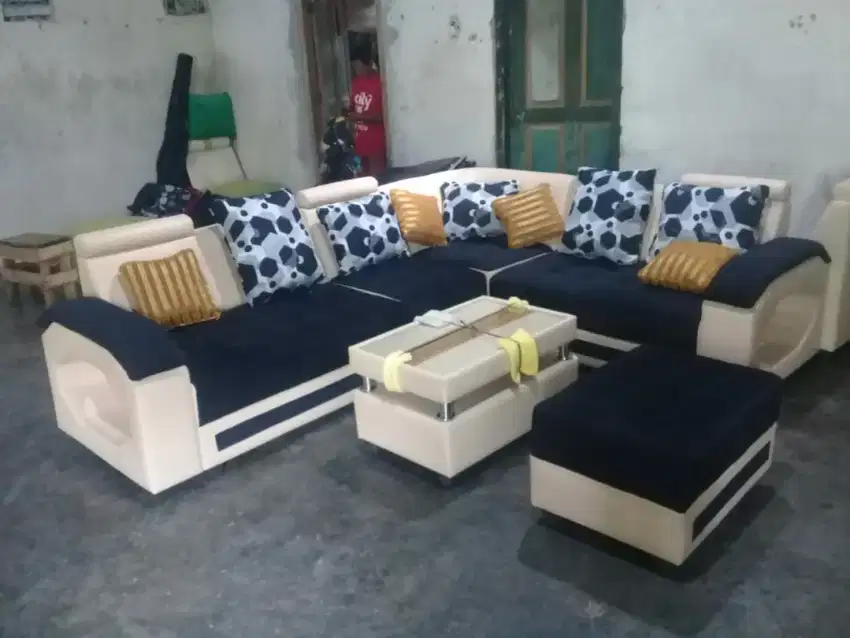 Sofa meja dan kurai