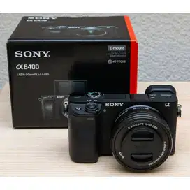 Kamera Sony A6400 Alpha Mirrorless Kit 16-50mm