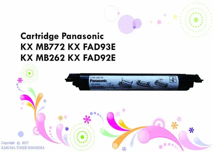 Toner Cartridge Panasonic KX MB772 KX FAD93E KX FAD92E KX MB 262 MB772