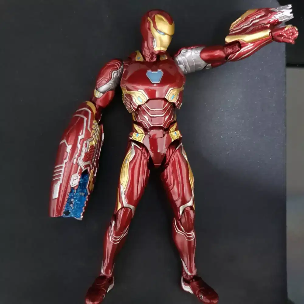 Shf iron man mark 50 original bandai bib