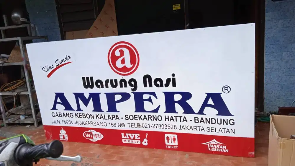 Papan Nama Toko Reklame -  Neonbox