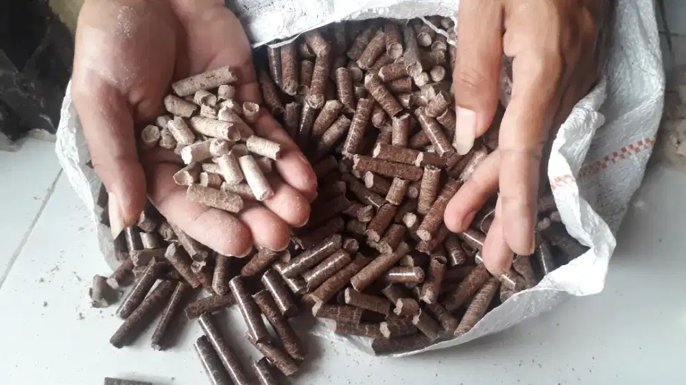 Wood Pellet Pengganti Pasir Kucing