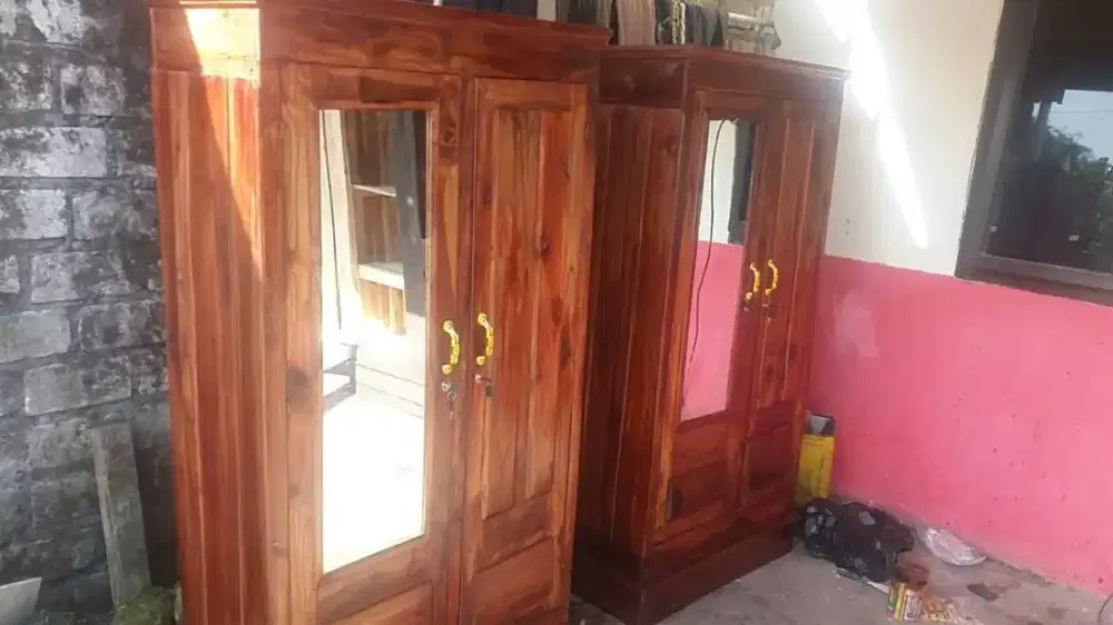 Jual almari dan dipan kayu