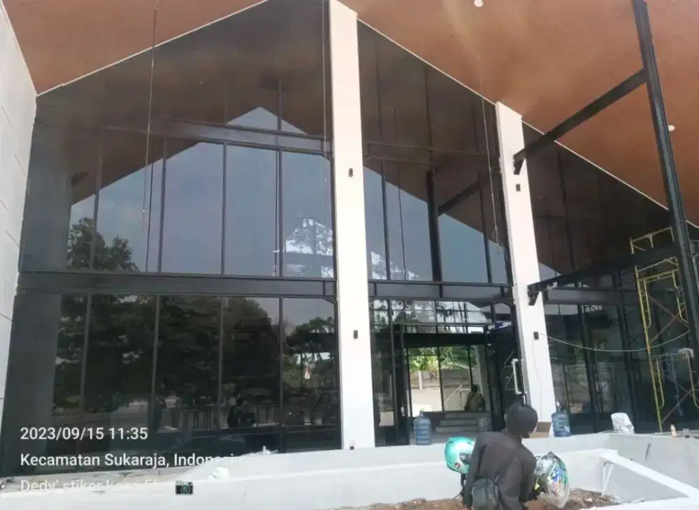 Kaca Film Jendela Kaca Film Rumah Stiker Kaca Film Ryben hitam