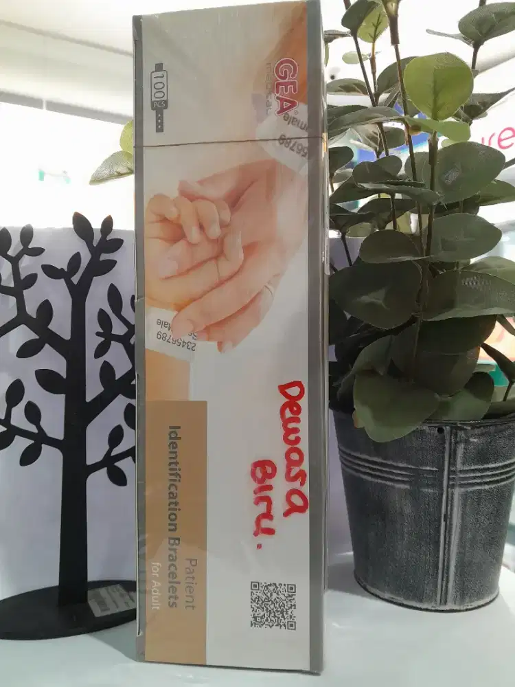 Gelang identitas untuk pasien dewasa