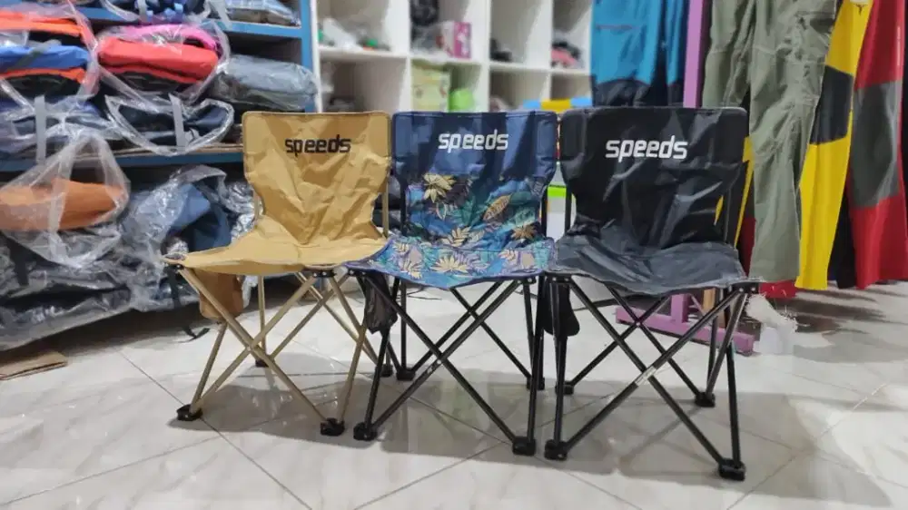 Kursi Lipat Portable Kursi Mancing Camping Outdoor
