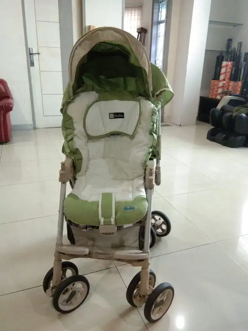 Dijual stroller chocolatte capella roda ban doubel