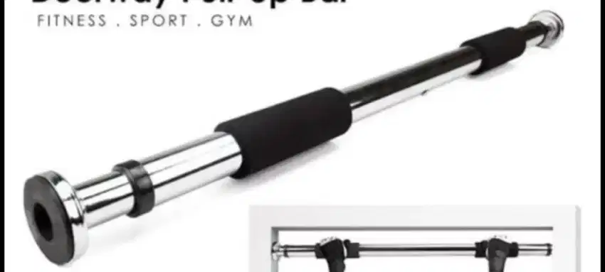 Alat fitnes besi pull up bar