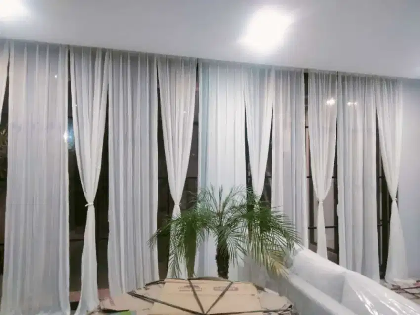 Gorden Korden Curtain  Bahan Linen Banyak Jenisnya