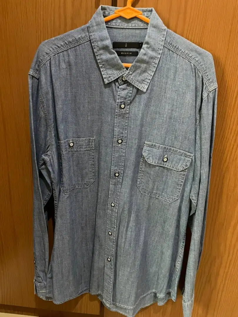 Kemeja Jeans The Executive Size M Original