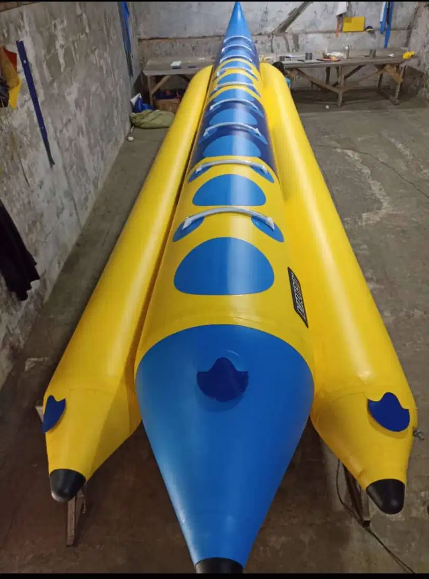 Banana Boat Virgo Kapasitas 9 Orang Perahu Karet Banana Boat Bahan PVC