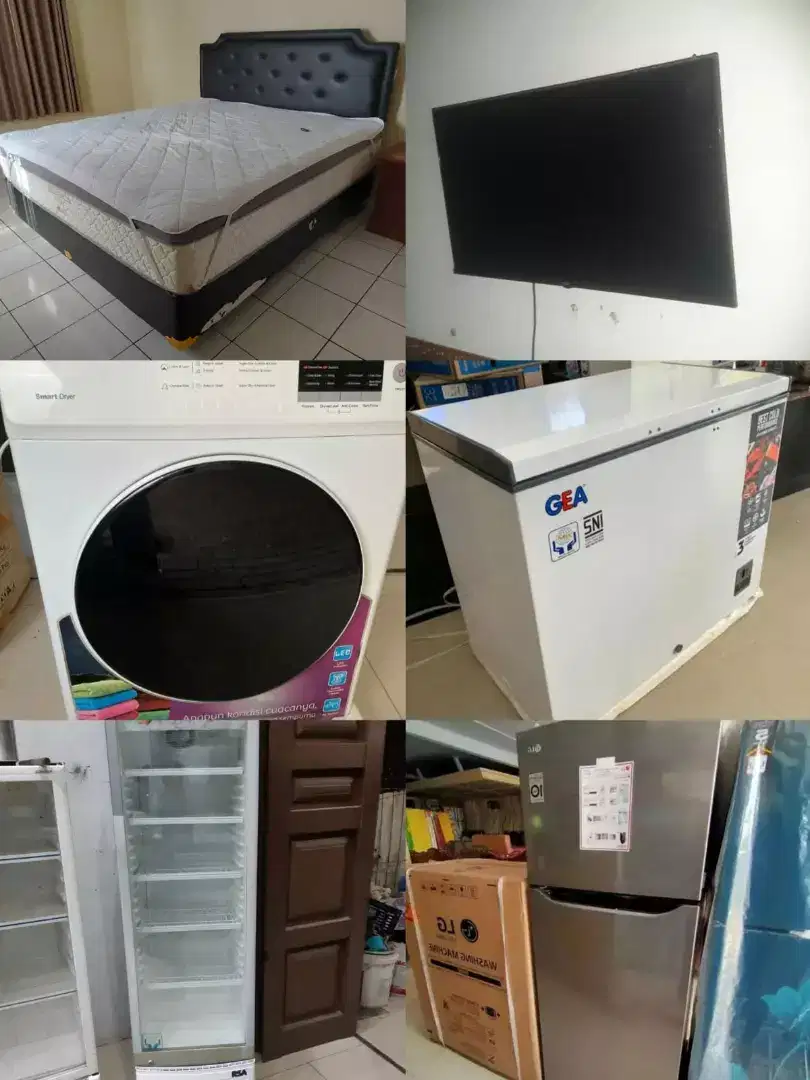 Masih Dibeli Barkas Kulkas Freezer Mesin Cuci TV Speaker Sofa Springbd