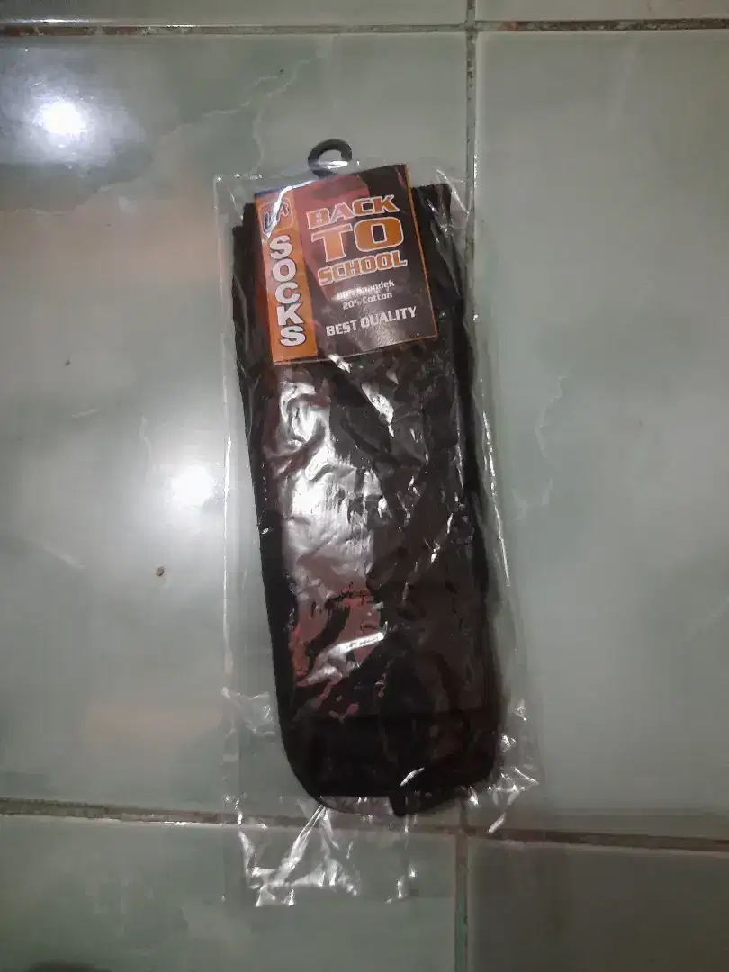 Kaos Kaki Hitam Polos