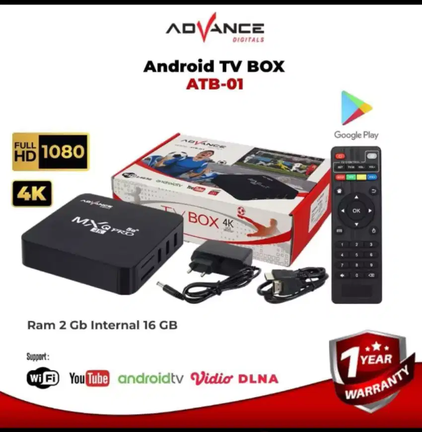 STB ANDROID SMART TV ADVANCE ATB-01