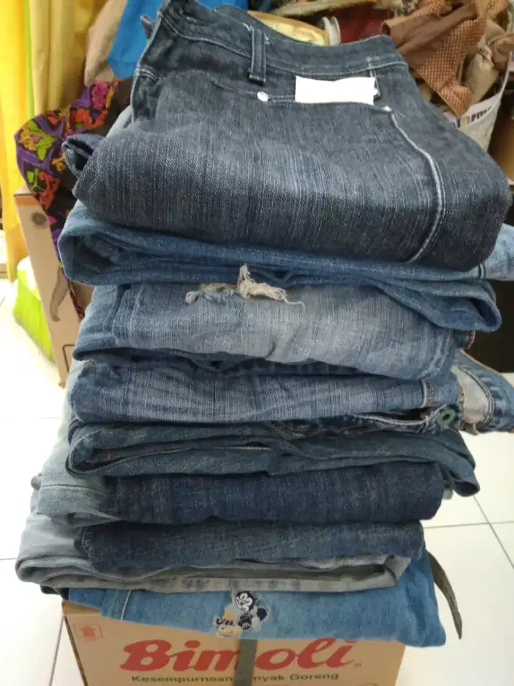 Celana panjang Jeans 12 potong