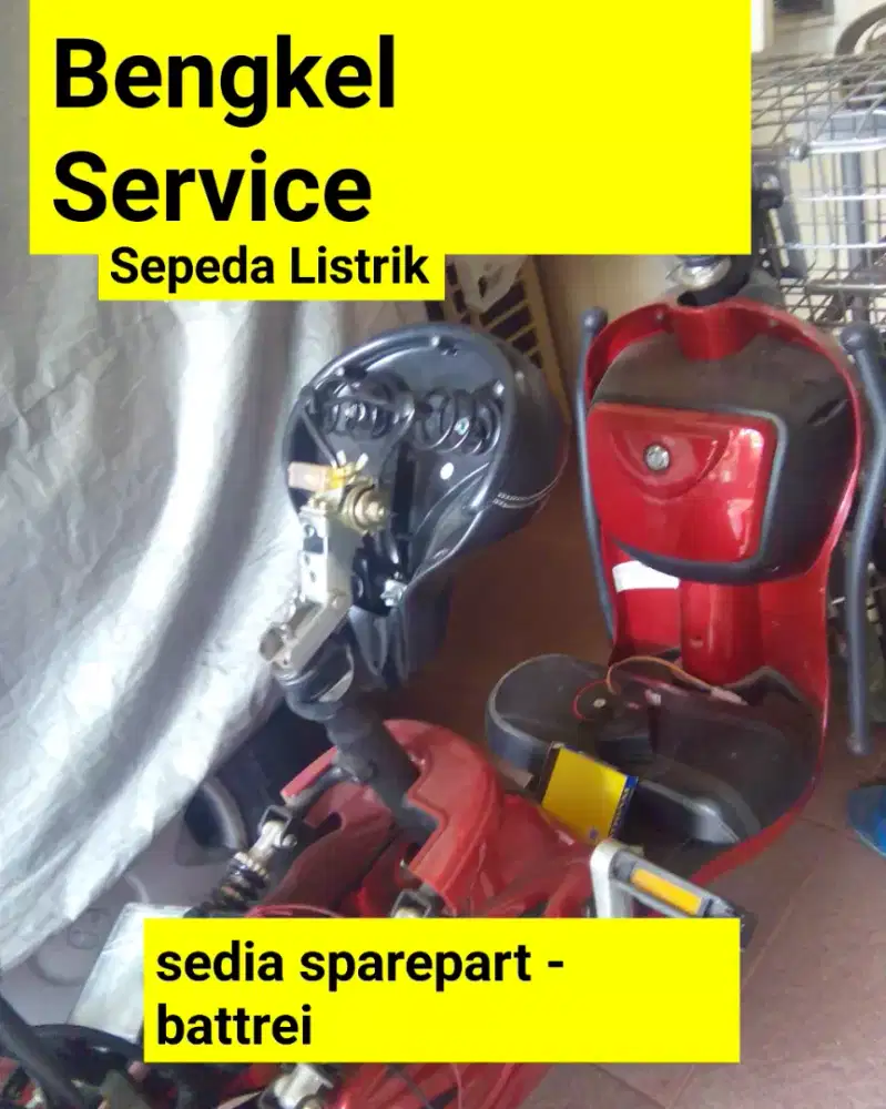 Dinamo Sepeda Listrik Specialis Service Bergaransi