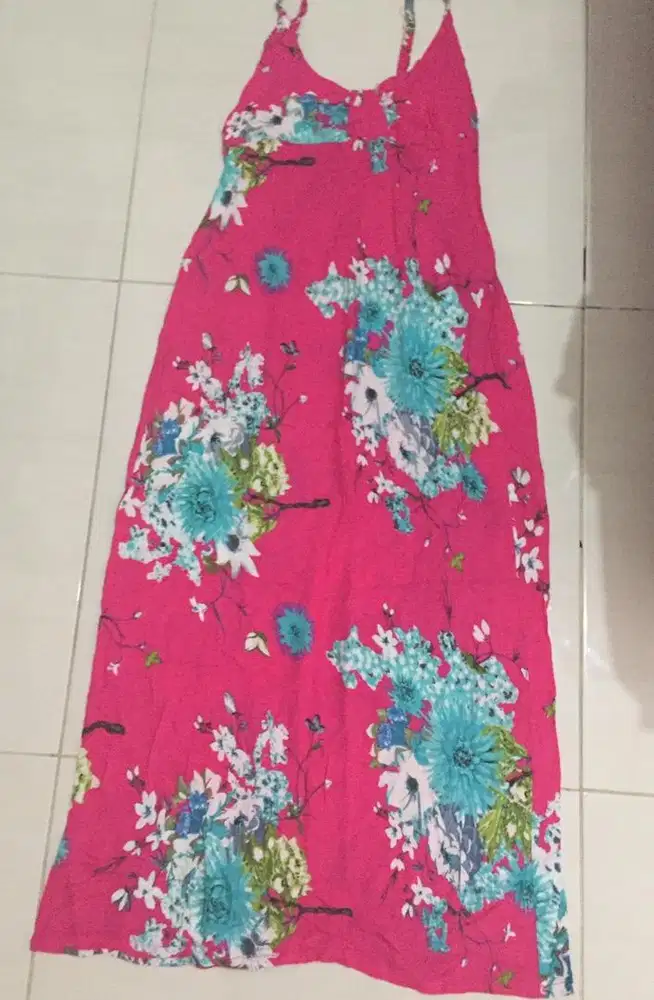 dress panjang wanita